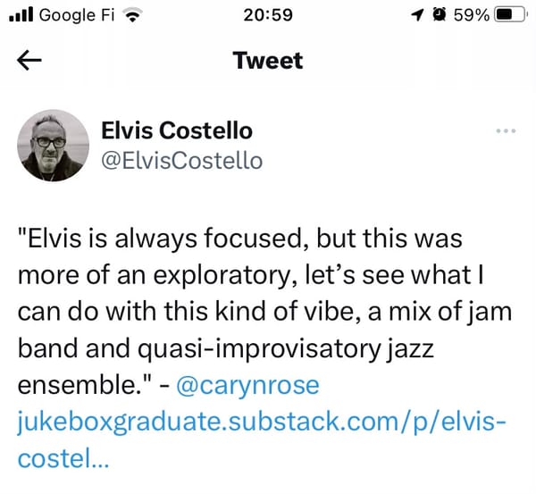 Elvis Costello & Nick Lowe, Meadowbrook Ampitheater, June 28, 2023