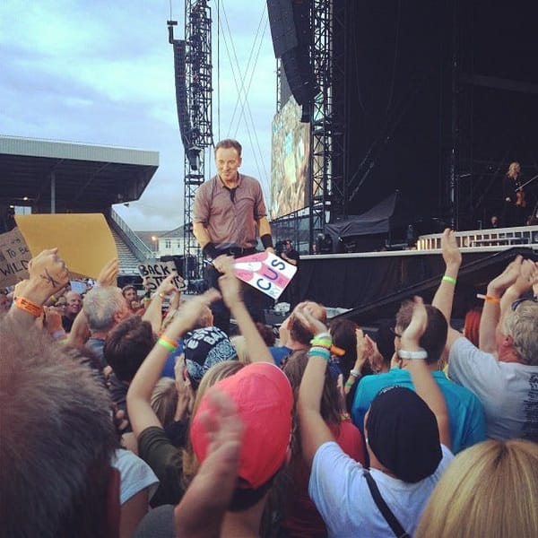 remnants: Tour Finale: Bruce Springsteen and the E Street Band, Nowlan Park, Kilkenny, Ireland: 28 July 2013