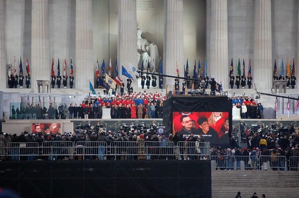 remnants: We Are One: The Obama Inaugural Celebration at the Lincoln Memorial: 18 January, 2009
