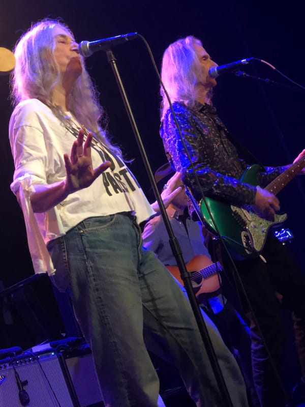 YEAR OF THE WOOD DRA­GON: Patti Smith and Friends, Bow­ery Ball­room, Feb­ruary 10, 2024